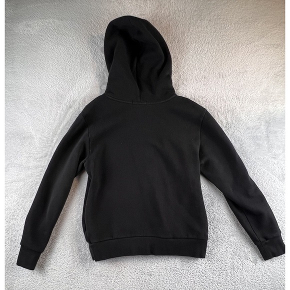 Polo Ralph Lauren Big Pony Hoodie Kids Size Medium 10-12 Black Red Pullover - Picture 2 of 11